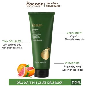 Dầu Xả Cocoon Tinh Chất Dầu Bưởi Giúp Giảm Gãy Rụng & Hỗ Trợ Mọc Tóc Pomelo Conditioner 310ml